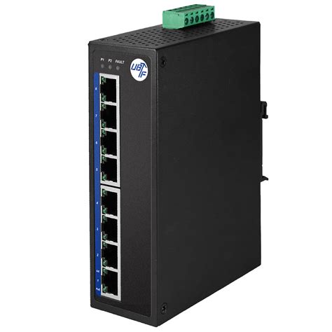 WAFER-GH1.25-8PWB: A Powerful 8-Port Gigabit Ethernet PoE+ Switch for Industrial Environments