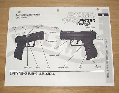 WALTHER CP3 OWNERS MANUAL Ebook Doc