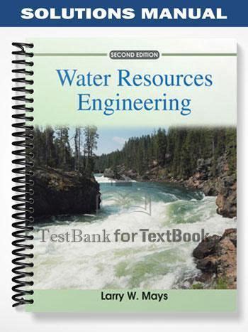 WATER RESOURCES ENGINEERING 2ND EDITION SOLUTION MANUAL Ebook Epub