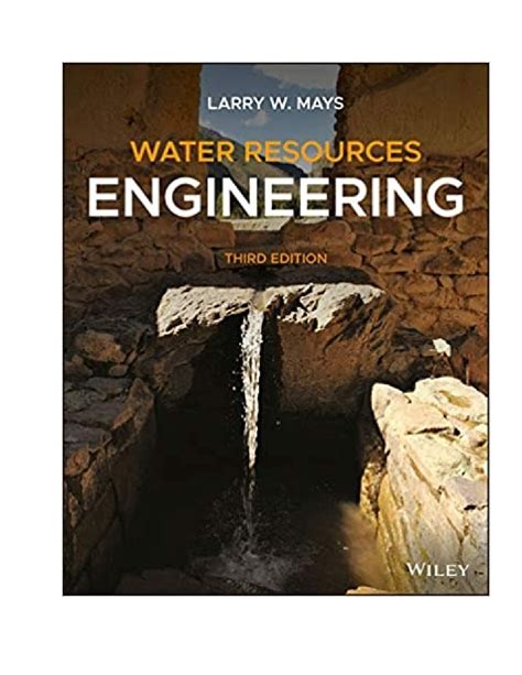 WATER RESOURCES ENGINEERING SOLUTION MANUAL MAYS Ebook Doc