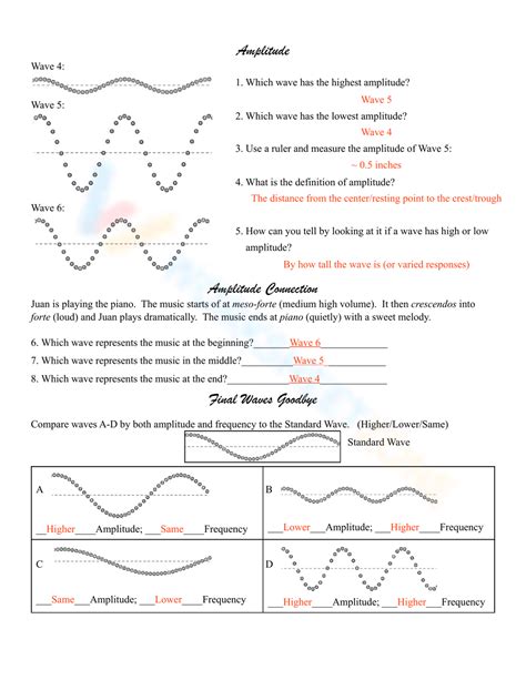 WAVES WORKSHEET ANSWER KEY Ebook PDF