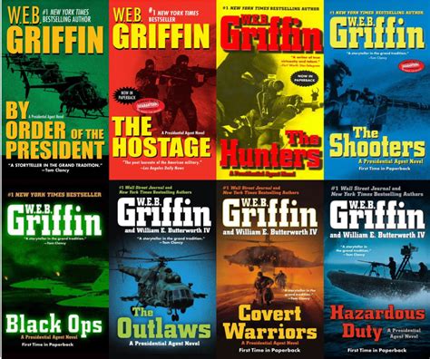 WEB Griffin Presidential Agent Series Books 1-3 By Order of the President The Hostage The Hunters PDF