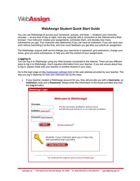 WEBASSIGN STUDENT SOLUTIONS MANUAL STUDY GUIDE Ebook Epub