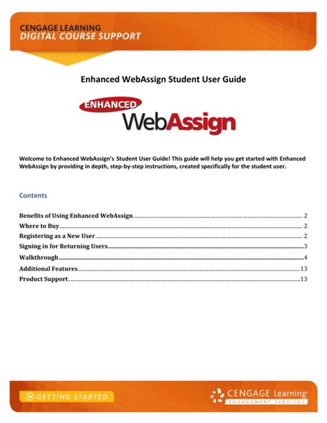 WEBASSIGN STUDENT SOLUTIONS MANUAL STUDY GUIDE Ebook Epub