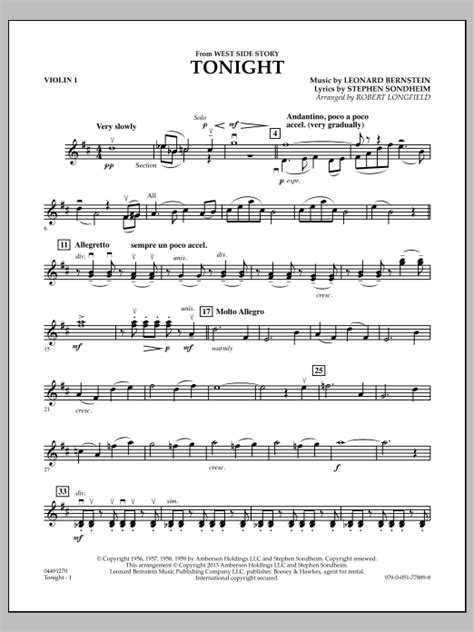 WEST SIDE STORY FOR VIOLIN AND PIANO Epub