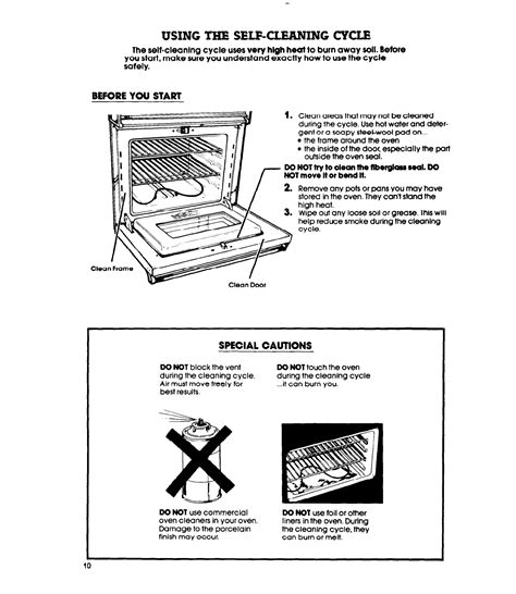 WHIRLPOOL OVEN MANUAL SELF CLEANING Ebook Doc
