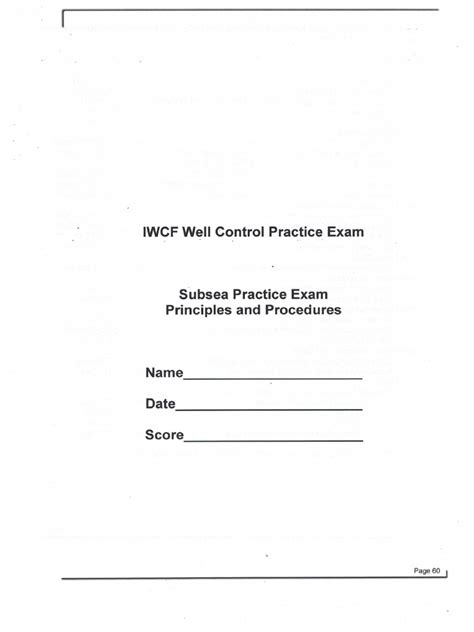 WILD WELL CONTROL PRACTICE TEST Ebook Epub