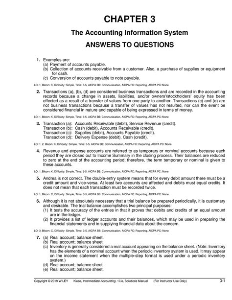 WILEY PLUS ACCOUNTING HOMEWORK ANSWERS CHAPTER 3 Ebook Reader