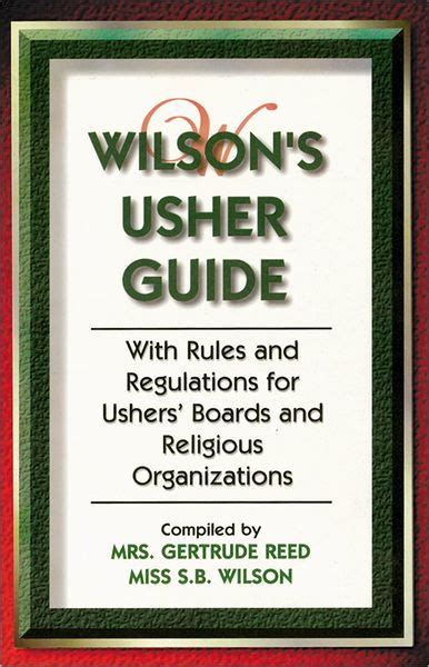 WILSON USHER GUIDE PDF Ebook PDF