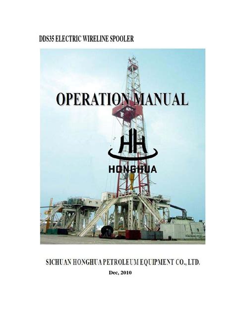 WIRELINE OPERATIONS MANUAL Ebook PDF