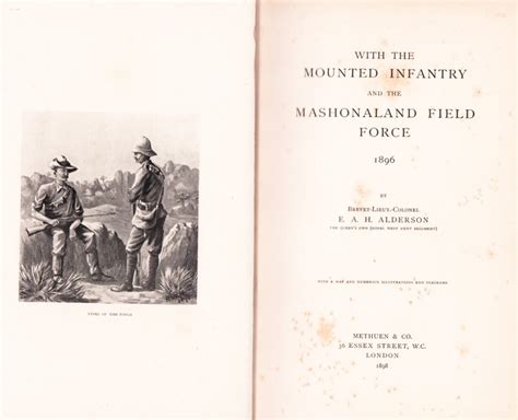 WITH THE MOUNTED INFANTRY AND THE MASHONALAND FIELD FORCE 1896 Epub