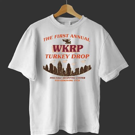 WKRPTurkey Drop T-Shirt: A Throwback to a Classic Holiday Tradition