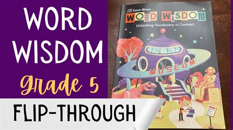 WORD WISDOM GRADE 5 ANSWERS Ebook Doc
