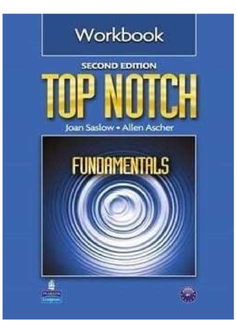 WORKBOOK TOP NOTCH FUNDAMENTALS SECOND EDITION Ebook PDF