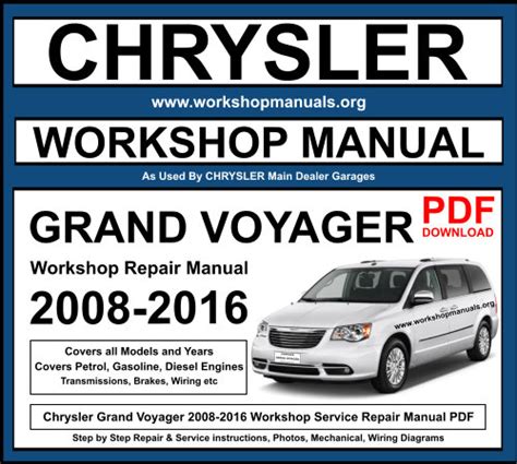 WORKSHOP MANUAL CHRYSLER GRAND VOYAGER Ebook Doc