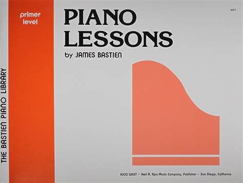 WP1 Bastien Piano Library Piano Lessons Primer Level Reader