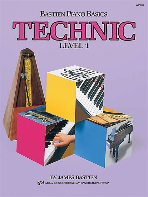 WP12 Bastien Piano Library Technic Level 1 Epub