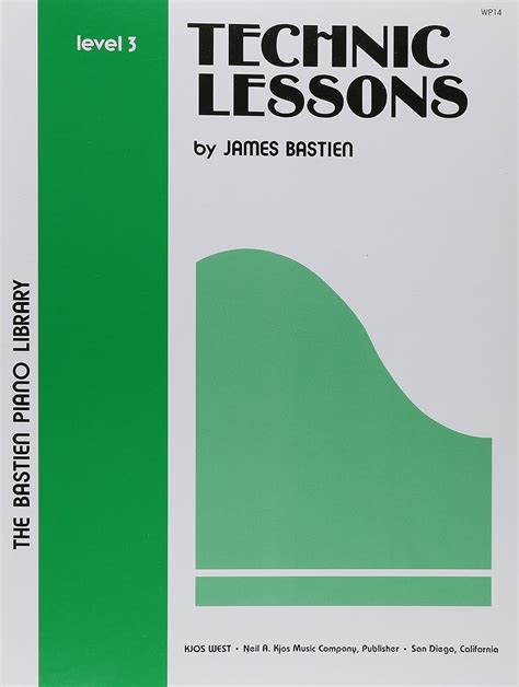 WP14 Bastien Piano Library Technic Lessons Level 3 Doc