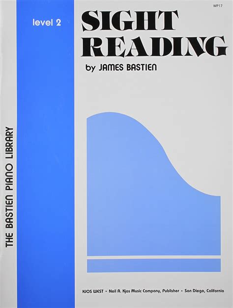 WP17 Sight Reading Level 2 Bastien Piano Library Reader