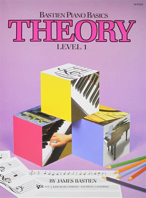 WP206 Bastien Piano Basics Theory Level 1 Kindle Editon