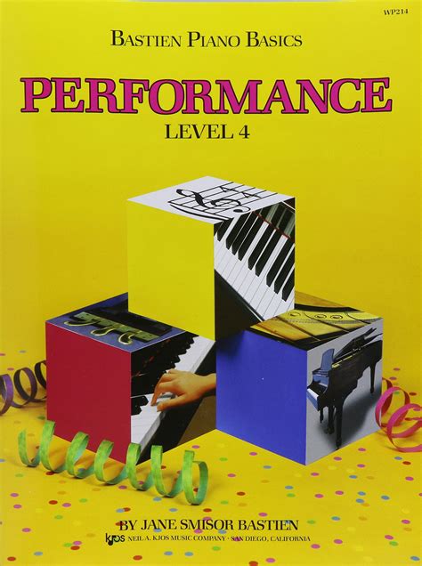 WP214 Bastien Piano Basics Performance Level 4