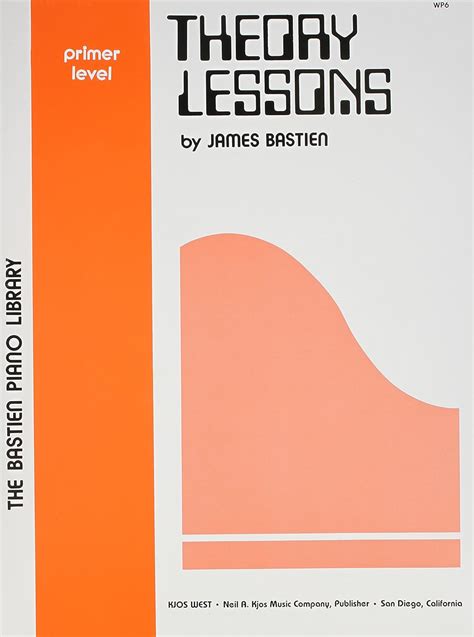 WP6 Bastien Piano Library Theory Lessons Primer Epub