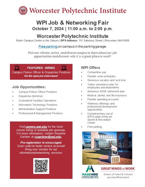 WPI Job Fair: The Ultimate Guide for Students and Employers