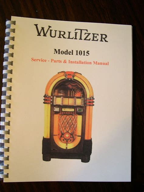 WURLITZER 1015 MANUAL Ebook Reader