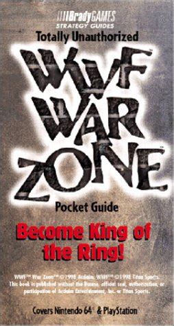 WWF War Zone Totally Unauthorized Pocket Guide Official Strategy Guides Reader