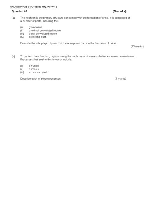 Wace Question 2014 2015 Theory And Object For Biology Pls D Answer PDF