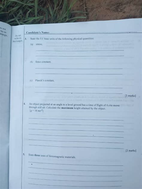 Waec 2014 2015 Physics Answer For Essay And Obj Epub