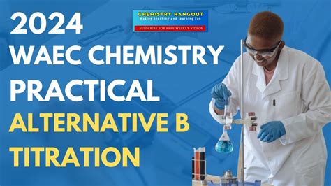 Waec Chemistry Practicals Alternative B Solutions2014 Reader