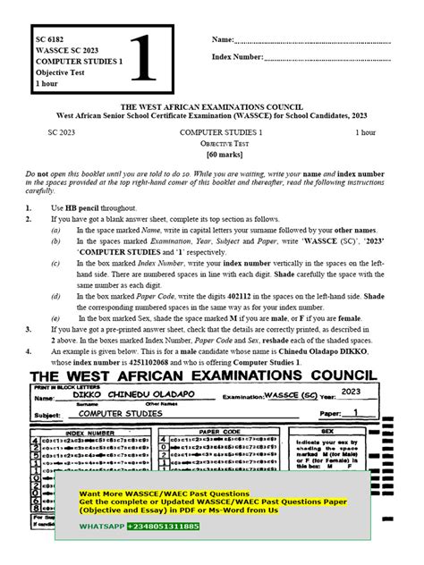 Waec Computer Answers Kindle Editon