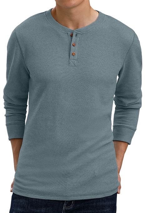 Waffle Henley Shirt: The Ultimate Comfort and Style for Men