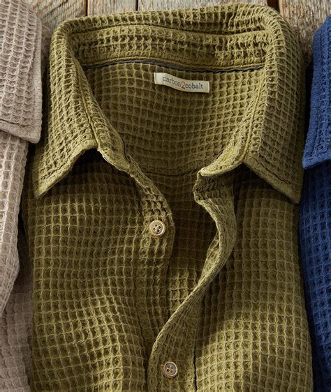 Waffle Knit Shirt Mens: A Comprehensive Guide to Style and Comfort