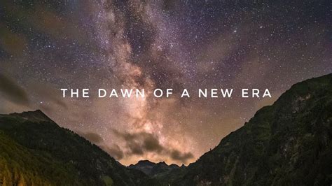 Waking of a World: Witnessing the Dawn of a New Era