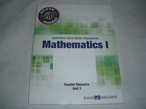 Walch Education Mathematics 3 Answers Epub