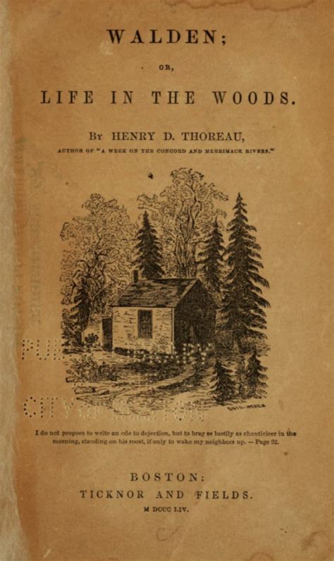 Walden Or Life in the Woods Primary Source Edition Doc