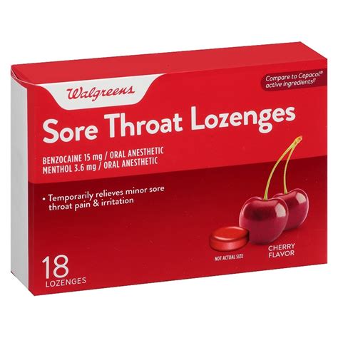 Walgreens Lozenges