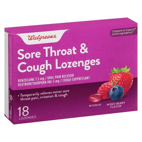 Walgreens Lozenges: The Ultimate Guide to Comforting and Revitalizing Your Throat