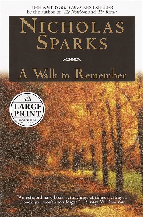 Walk Remember Nicholas Sparks Epub