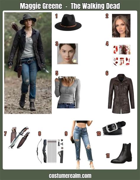 Walk with Confidence: Embracing the Iconic Maggie from Walking Dead Costume