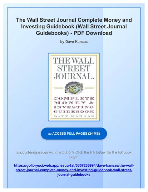 Wall.Street.Journal.Complete.Money.and.Investing.Guidebook Ebook Reader