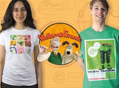 Wallace and Gromit T-Shirts: The Perfect Way to Show Your Love for the Iconic Duo