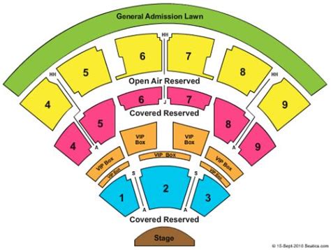 Walnut Creek Seating Chart With Seat Numbers