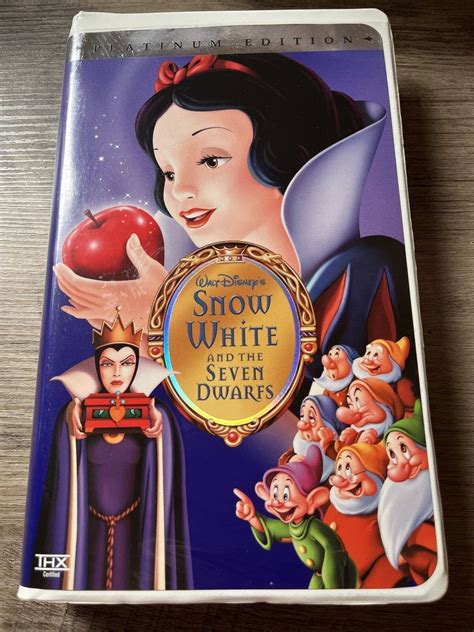 Walt Disney's Snow White and the Seven Dwarfs VHS: A Tale of Timeless Enchantment