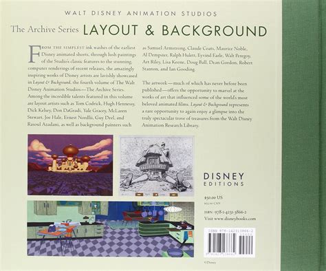 Walt Disney Animation Studios The Archive Series Layout & Background Reader