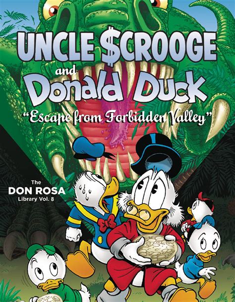 Walt Disney Uncle Scrooge and Donald Duck Vol 8 Escape from Forbidden Valley The Don Rosa Library