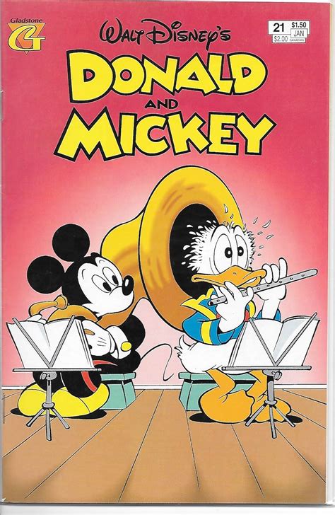 Walt Disney s Donald and Mickey 21 Gladstone 01 94 Glsadstone s Usual Good Year  Reader