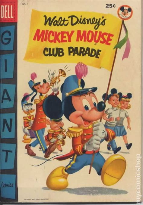 Walt Disney s Walt Disney s Mickey Mouse Club Parade 1955 Dell Giant Comic Kindle Editon